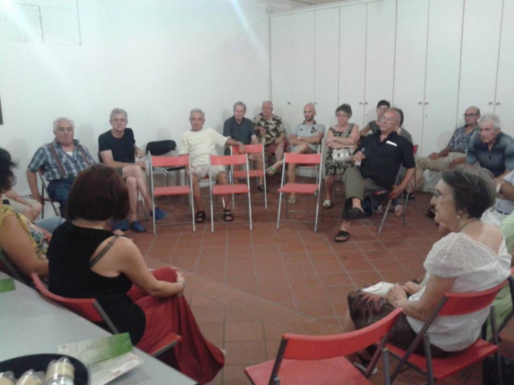 Serata al circolo anziani a Ponte Taro