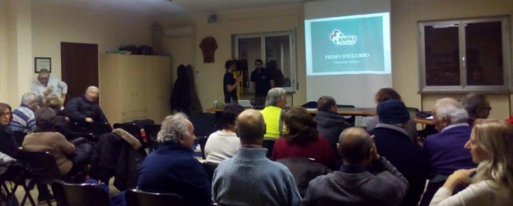 Serata informativa sul primo intervento sanitario