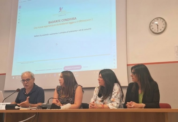 PRESENTATO IN CIRCOSCRIZIONE 2 IL PROGETTO BADANTE CONDIVISA