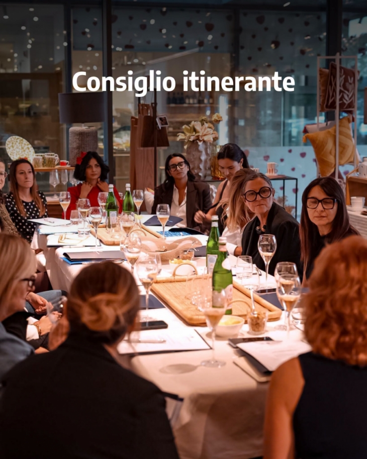 CONSIGLIO ITINERANTE DEL GRUPPO TERZIARIO DONNA DI CONFOMMERCIO PARMA
